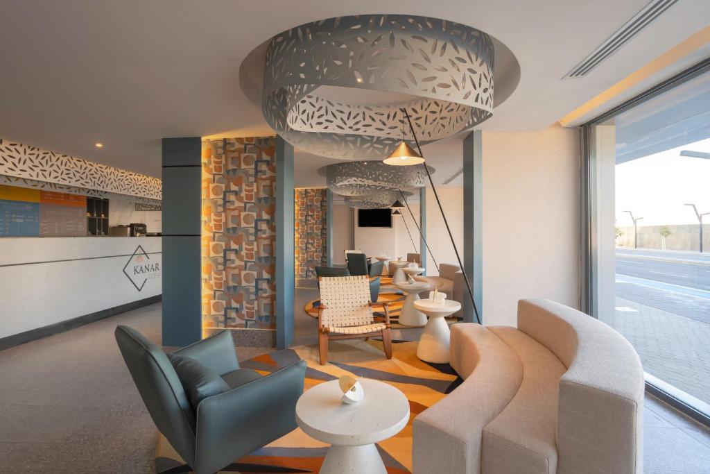 Posezení v ubytování Ewaa Express Hotel - Al Shati
