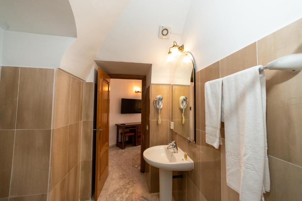 Kúpeľňa v ubytovaní Hotel Casa Palacio la Sal