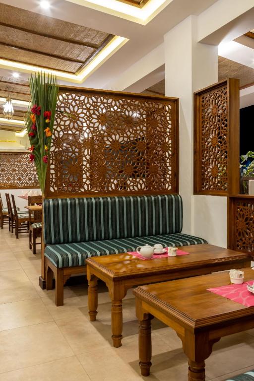 Posezení v ubytování PrideInn Hotel Diani