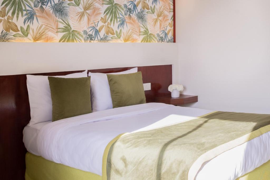Postel nebo postele na pokoji v ubytování Hotel Safia