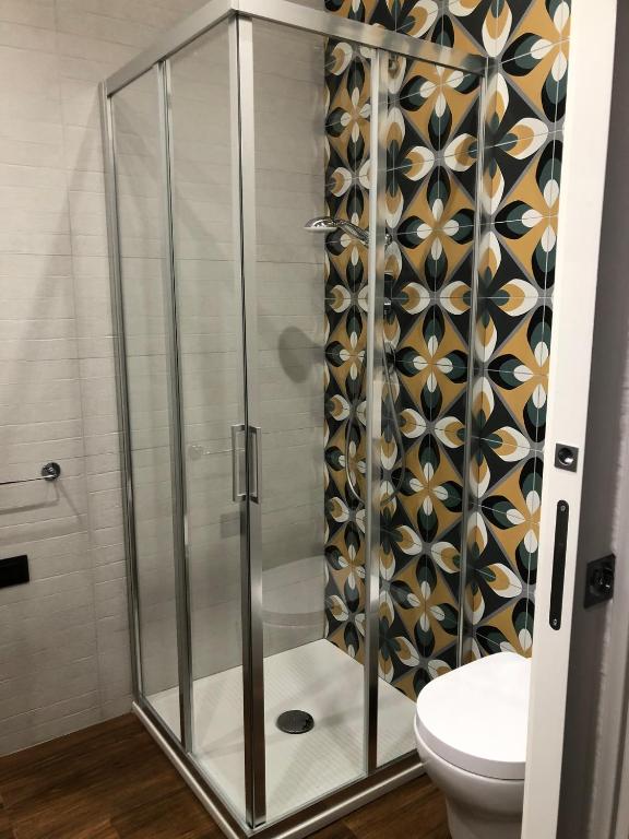 Koupelna v ubytování Suites Elifani