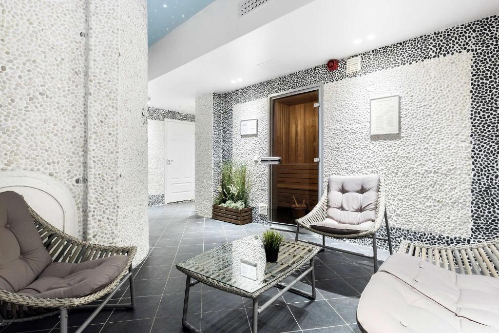 Posezení v ubytování Best Western Plus Hotel Bakeriet