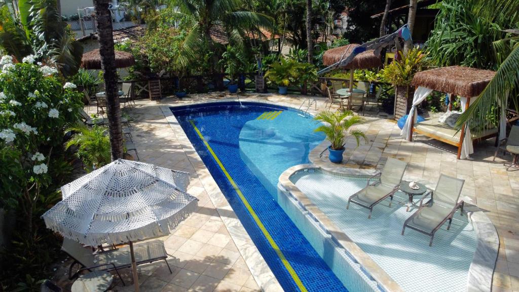 Vista de la piscina de ThalassaGarden Hotel - Pousada o alrededores