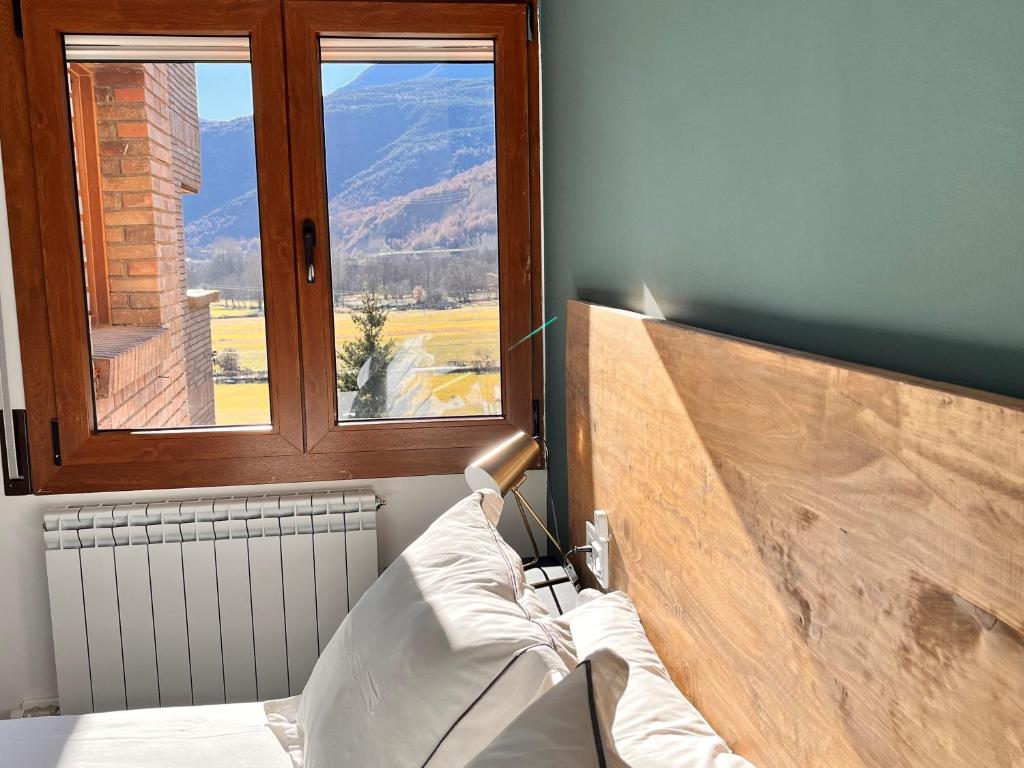 Nespecifikovaný výhled na hory nebo výhled na hory při pohledu z apartmánu
