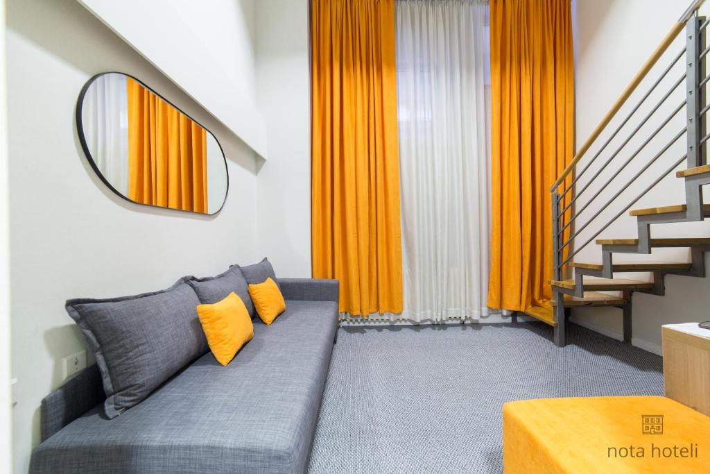 Prostor za sedenje u objektu Hotel Sahat