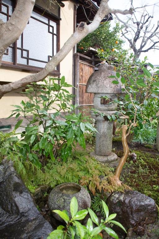 Zahrada ubytování Kyoto Wakouan Retro Stay