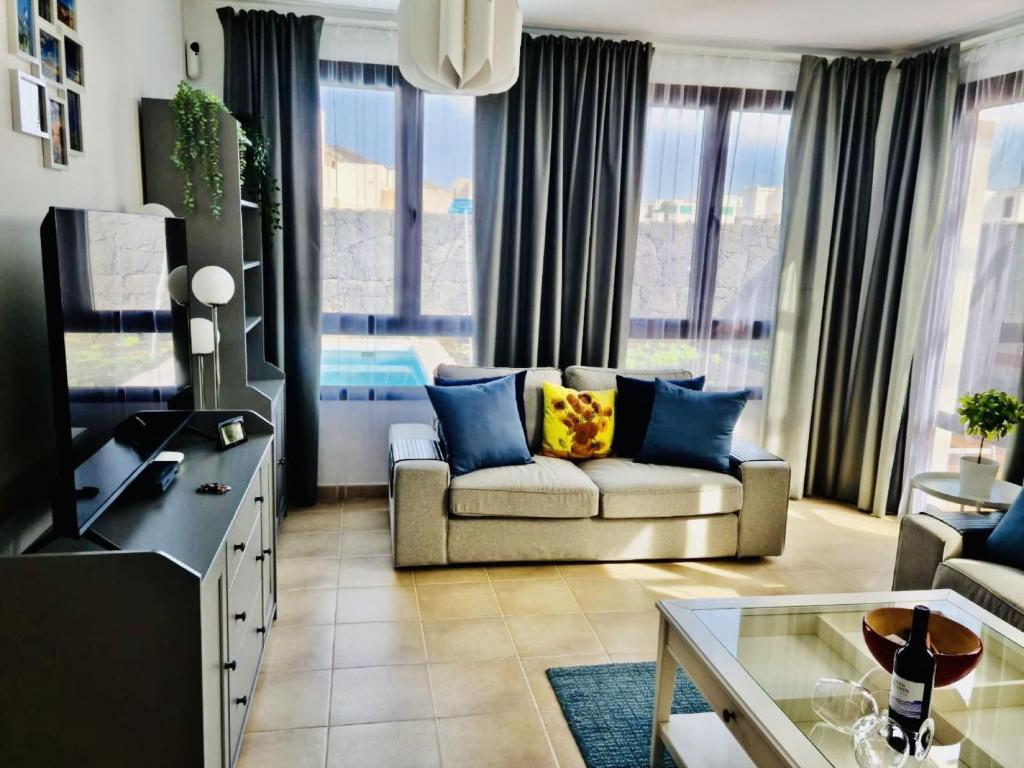 Posezení v ubytování Casa Atlantida