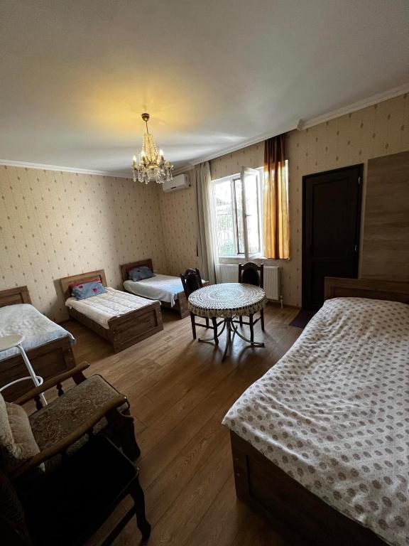 Postel nebo postele na pokoji v ubytování Papazo