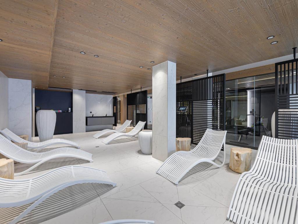 Fotografia z galérie ubytovania Appartement cosy à Megève avec piscine, sauna et accès facile au centre ville - FR-1-569-53 v destinácii Megève