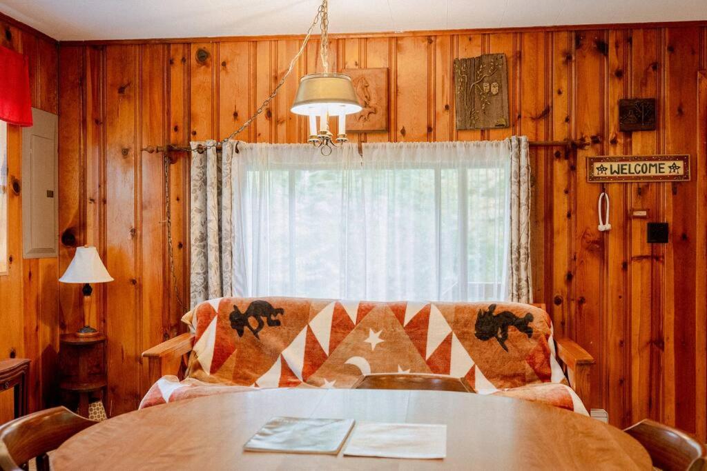 Posezení v ubytování Salmon Creek Cabin - Allegheny National Forest