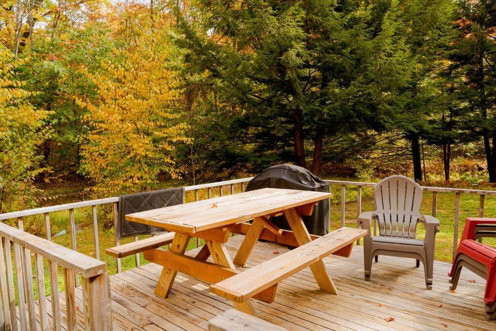 Zahrada ubytování Salmon Creek Cabin - Allegheny National Forest