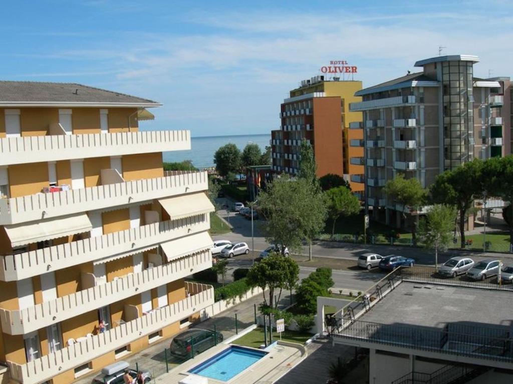 Budynek, w którym mieści się apartament