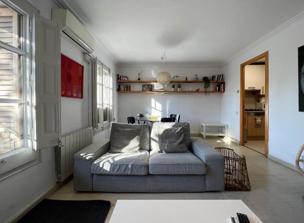 Posezení v ubytování Stay U-nique Apartments Borbó