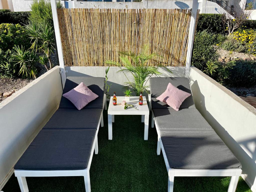 A garden outside Sunshine loft
