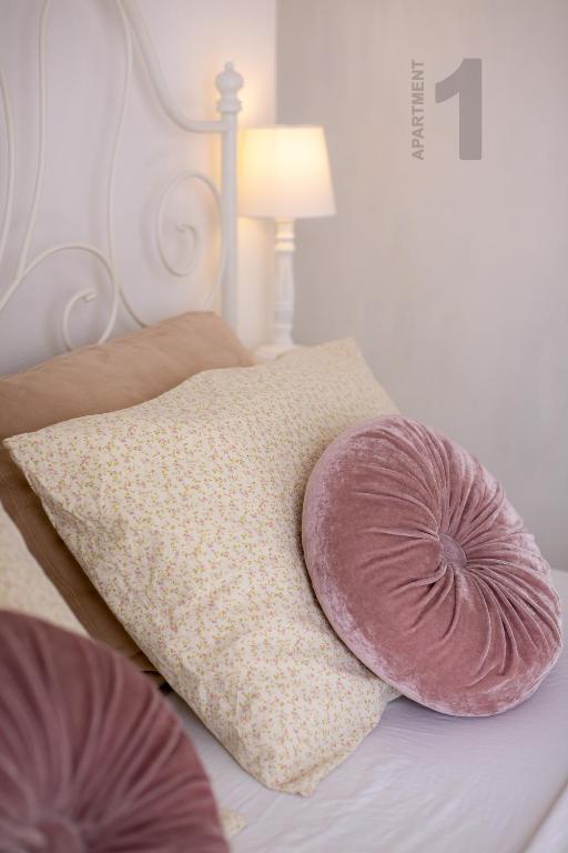 Postel nebo postele na pokoji v ubytování Apartments Kaya