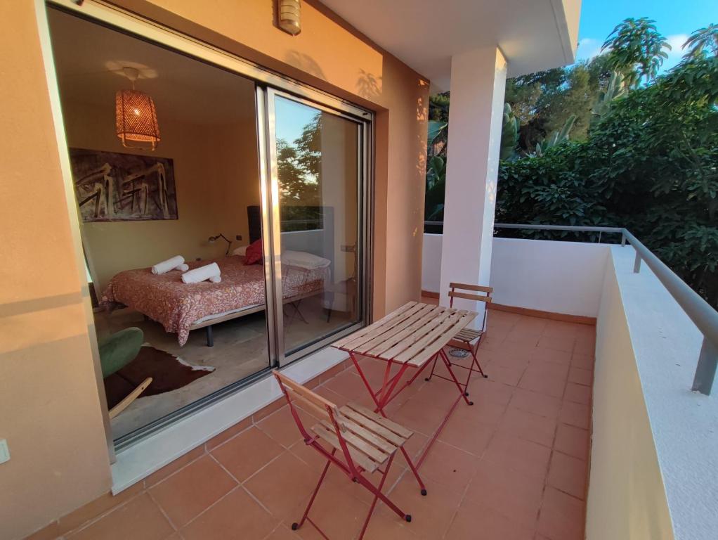 Balkón alebo terasa v ubytovaní Villa Aguilas Club Guest house