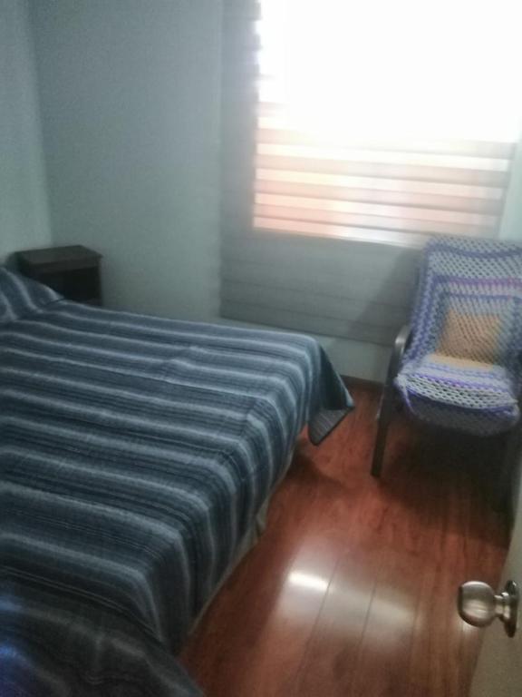 Postel nebo postele na pokoji v ubytování Cabañas Don Dago