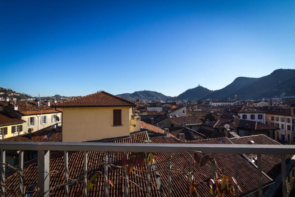 Výhľad na hory alebo výhľad na hory priamo z apartmánu