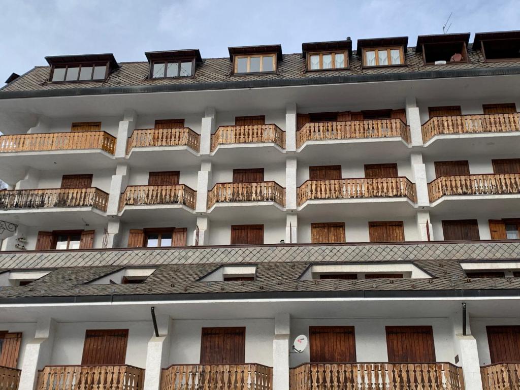 Balkón nebo terasa v ubytování Piccolo Rifugio di Foppolo