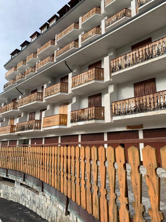 Balkón nebo terasa v ubytování Piccolo Rifugio di Foppolo