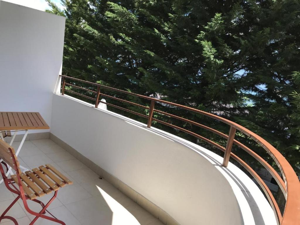 Balkón nebo terasa v ubytování Hotel Camping Lin