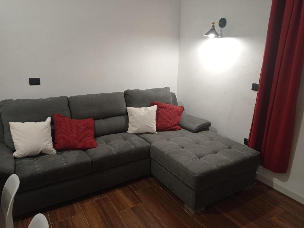 Posezení v ubytování Suites Elifani