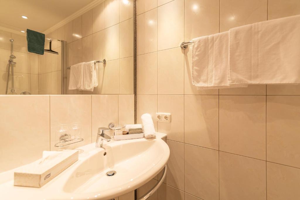 Kúpeľňa v ubytovaní Hotel Garni Martina
