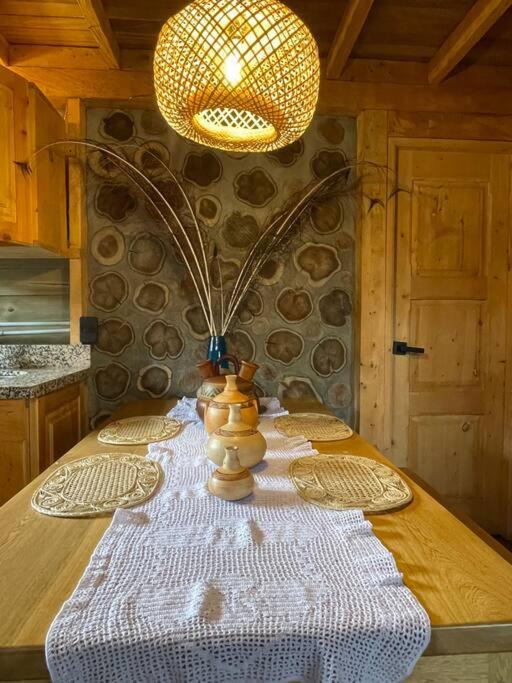 Kuchyň nebo kuchyňský kout v ubytování Beehouse Arví Cabaña