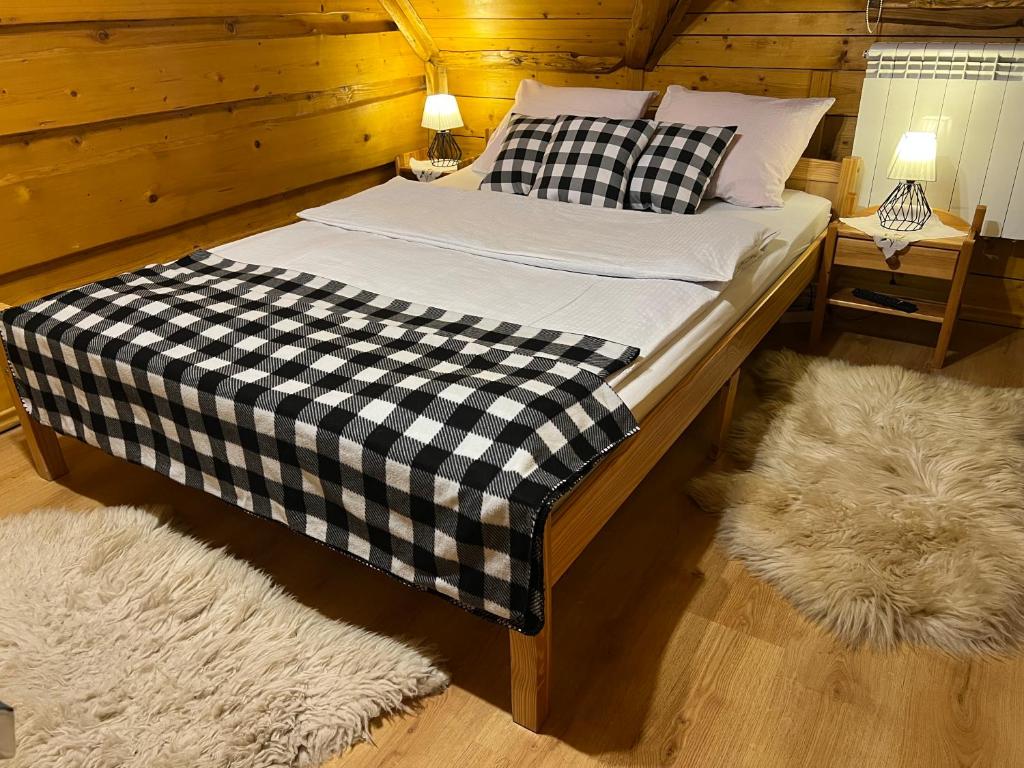 Posteľ alebo postele v izbe v ubytovaní Na Poddaszu - apartament na wyłączność