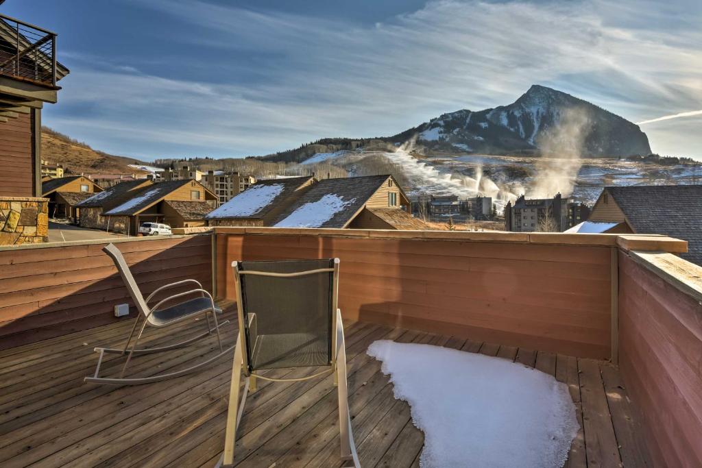 Crested Butte Townhome w/ Views - Steps to Lifts!, Mount Crested Butte  (updated prices 2026)