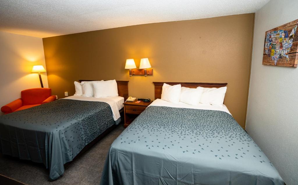 Econo Lodge - Chambre Queen De Luxe Avec Deux Lits Queen