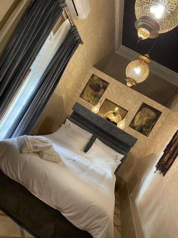 Riad AL Bahi客房内的一张或多张床位