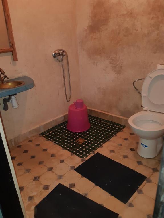 Koupelna v ubytování Riad Bab Imlil