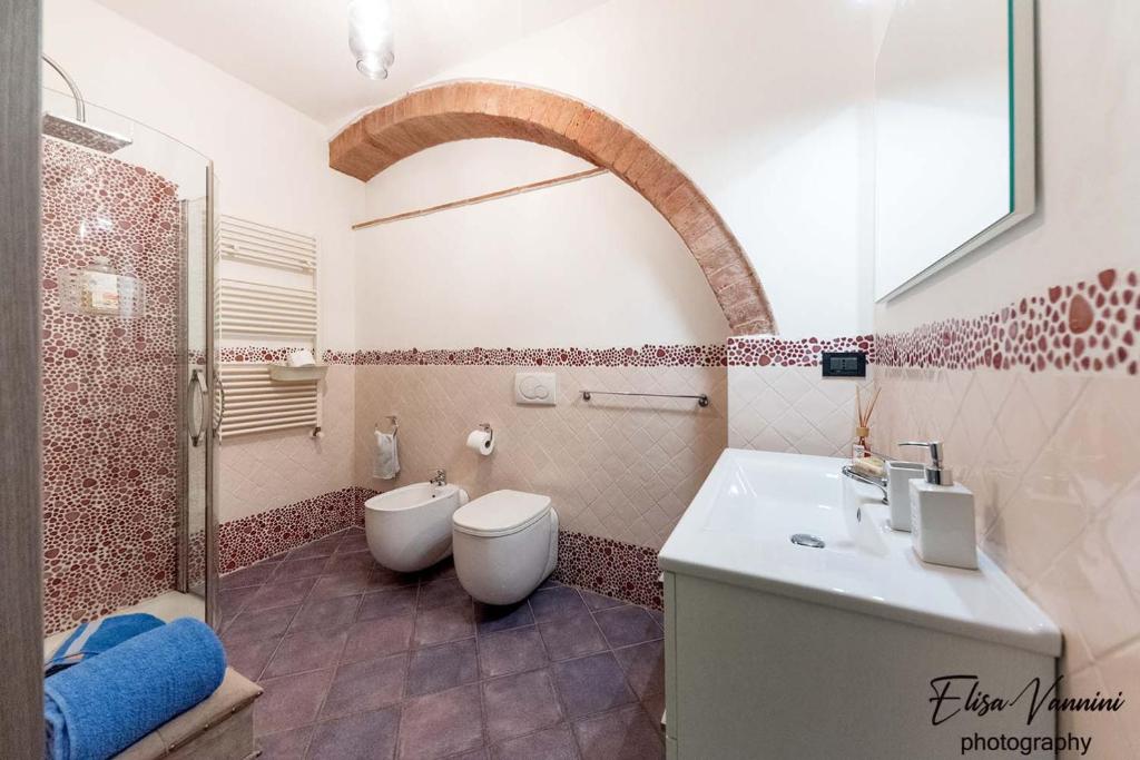 A bathroom at Camera il Nido