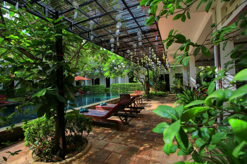 Zahrada ubytování The Moon Residence & Spa