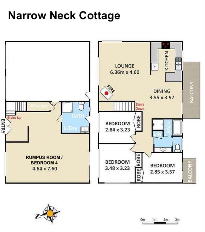 Narrow Neck Retreat - 4ベッドルームの家