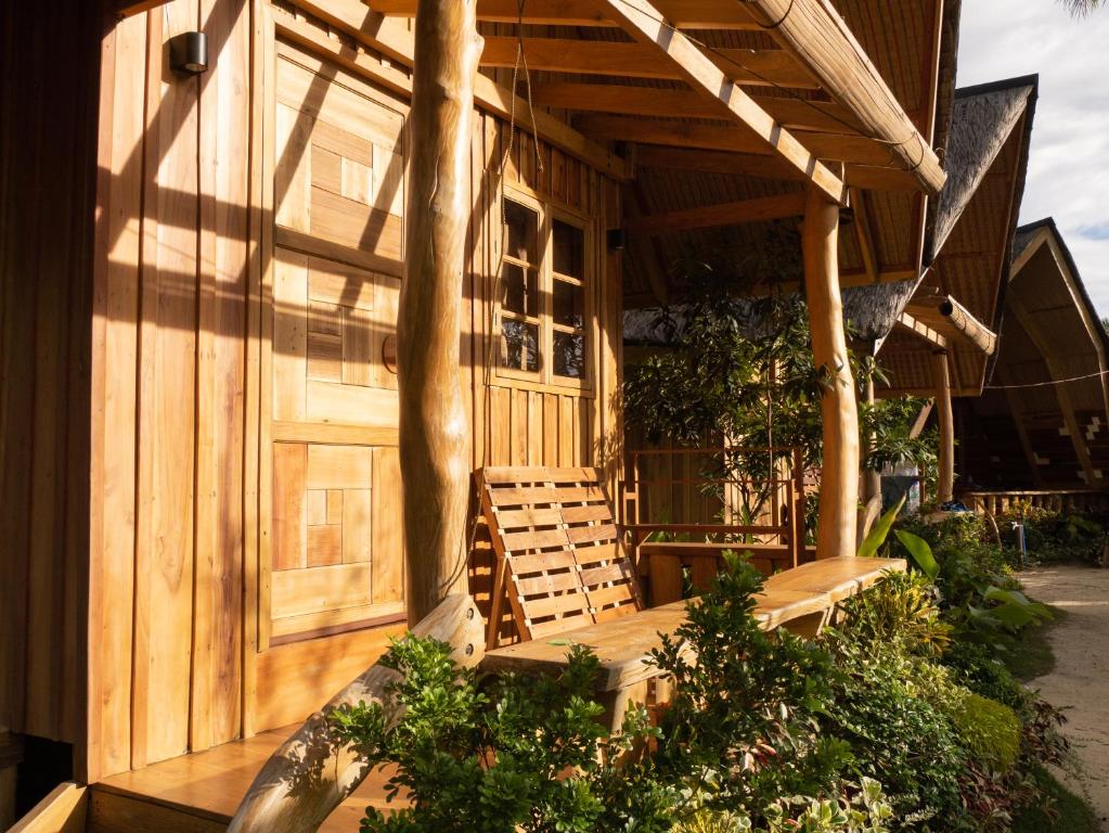 Zahrada ubytování Camanolo Homestay