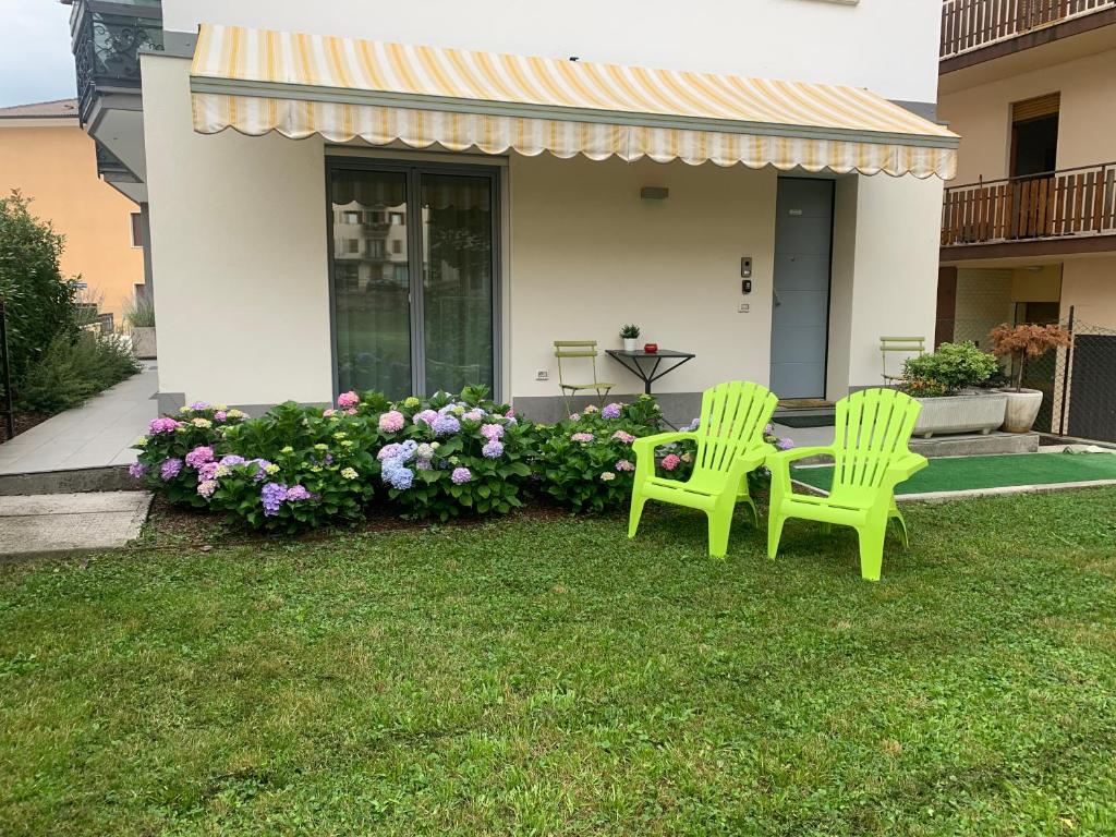 Zahrada ubytování Agordo Suite