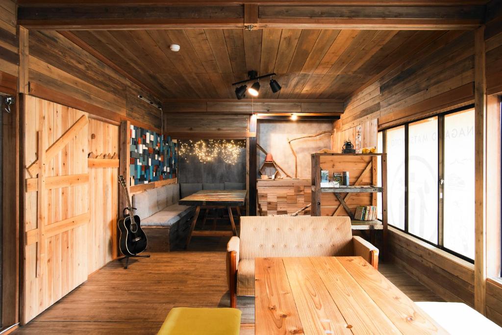Posezení v ubytování Guesthouse Shimashima
