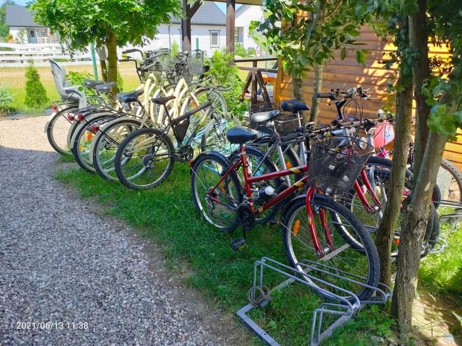 Jazda na bicykli v okolí ubytovania Wakacyjne Zacisze