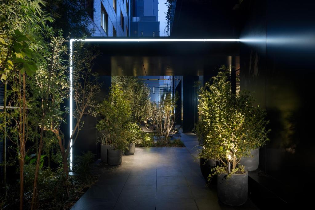 Ein Garten an der Unterkunft Mercure Tokyu Stay Osaka Namba
