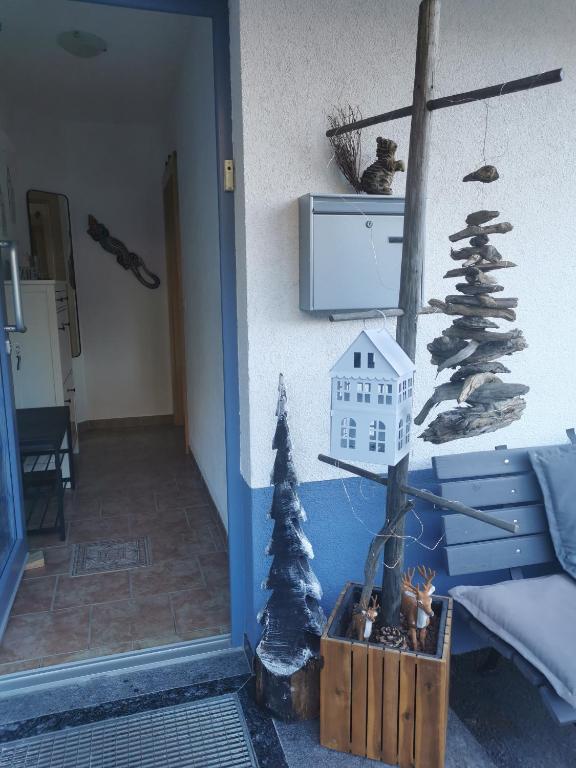 Posezení v ubytování Haus Knoll