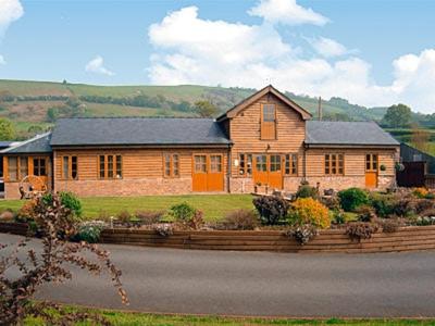 Cefn Colwyn Barn in Trefeglwys, Powys, Wales