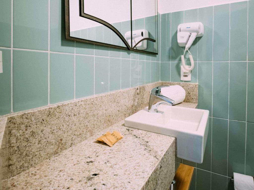 Koupelna v ubytování ibis Styles Poços de Caldas