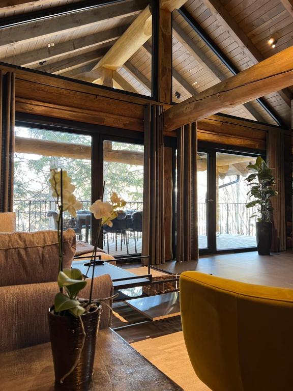 Posedenie v ubytovaní Chalet Deux B