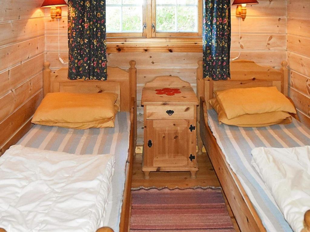Postel nebo postele na pokoji v ubytování Holiday home olden X