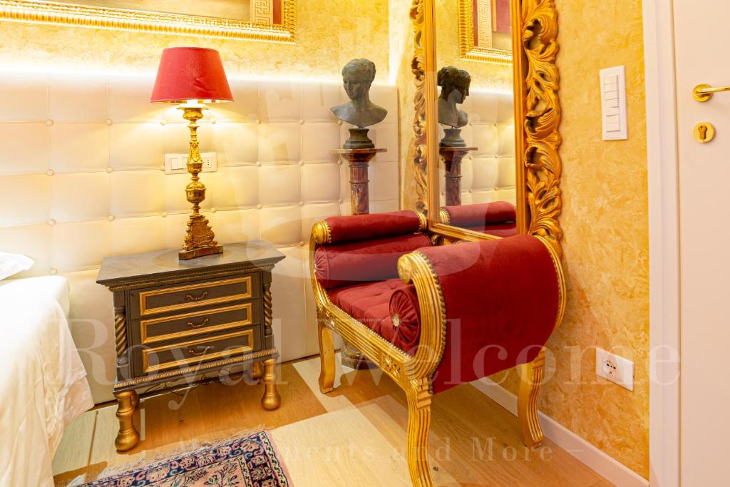 Posezení v ubytování Royal Arena Relais