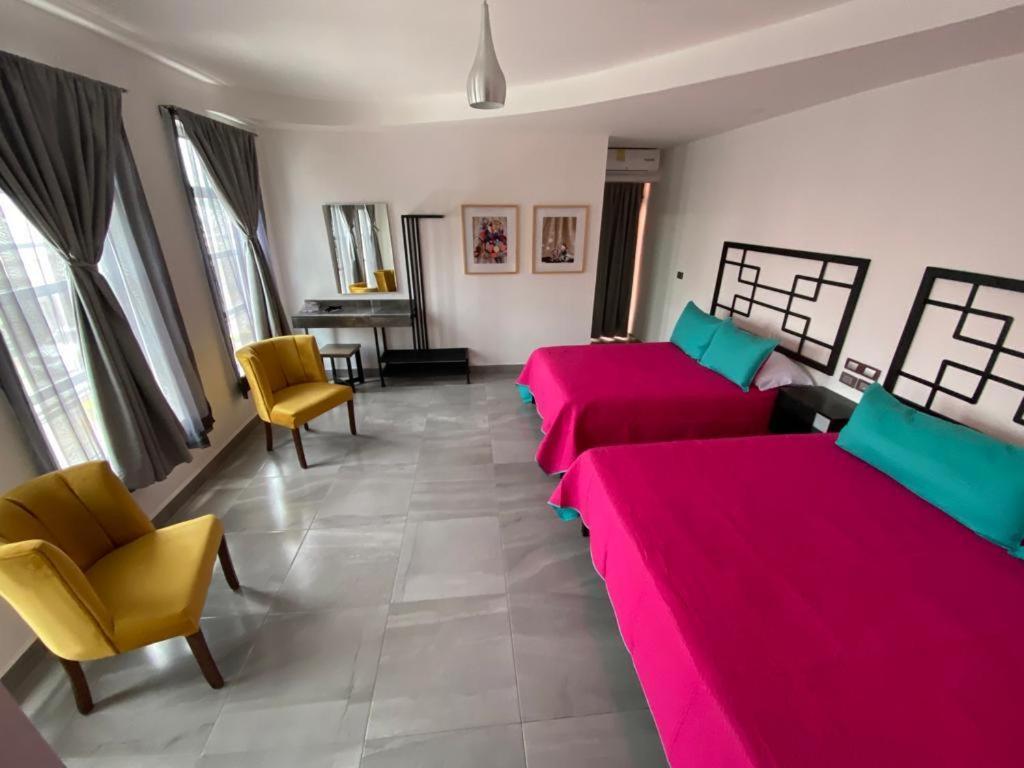 Posezení v ubytování MCI HOTEL