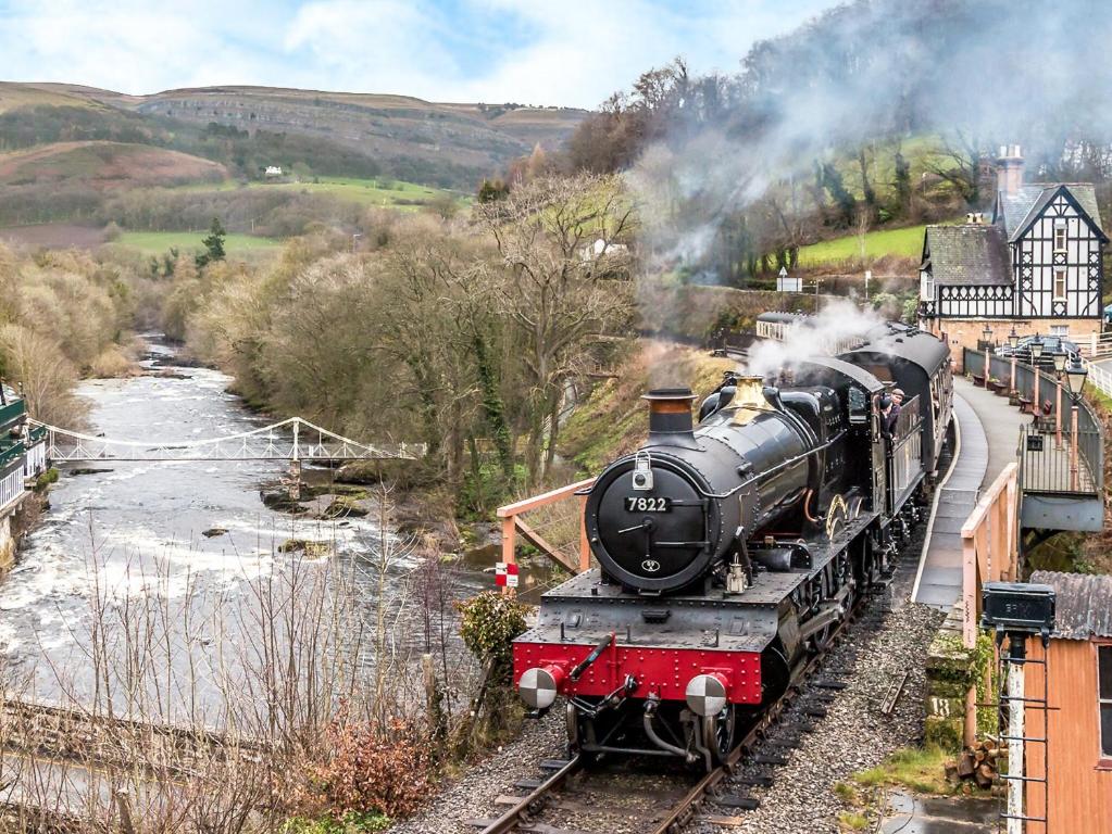 Berwyn Stationmasters House in Llangollen, Denbighshire, Wales