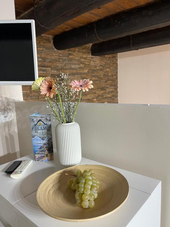 Telewizja i/lub zestaw kina domowego w obiekcie GLAM house & boat